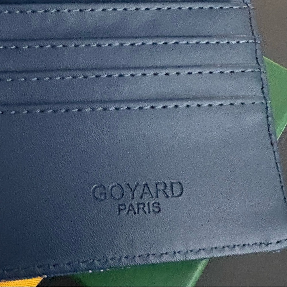 Fashion Blue Long Wallet Trifold Snap Closure - Picture 12 of 16